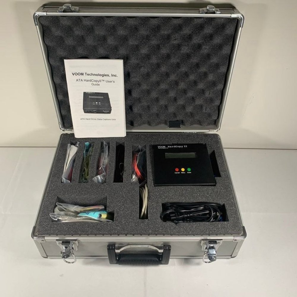 Voom ATA HardCopy II 2 Forensic Hard Drive Duplicator w/ Case Voom Technologies